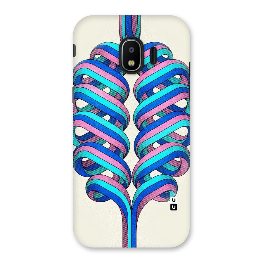 Coil Abstract Pattern Back Case for Galaxy J2 Pro 2018