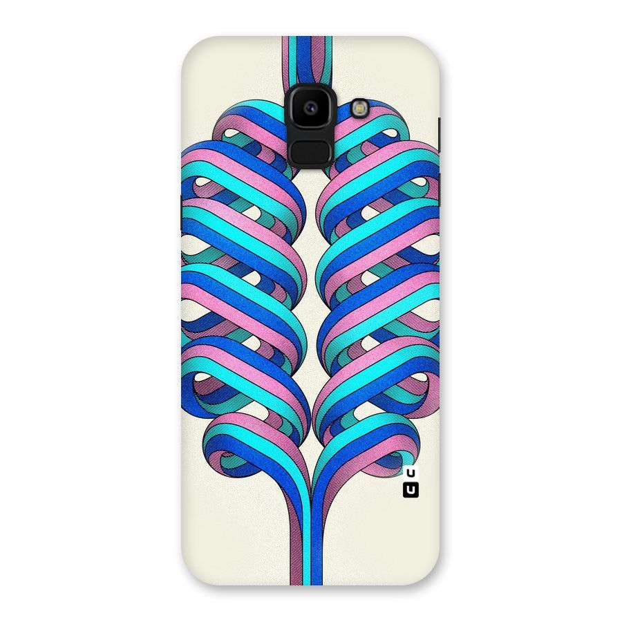 Coil Abstract Pattern Back Case for Galaxy J6