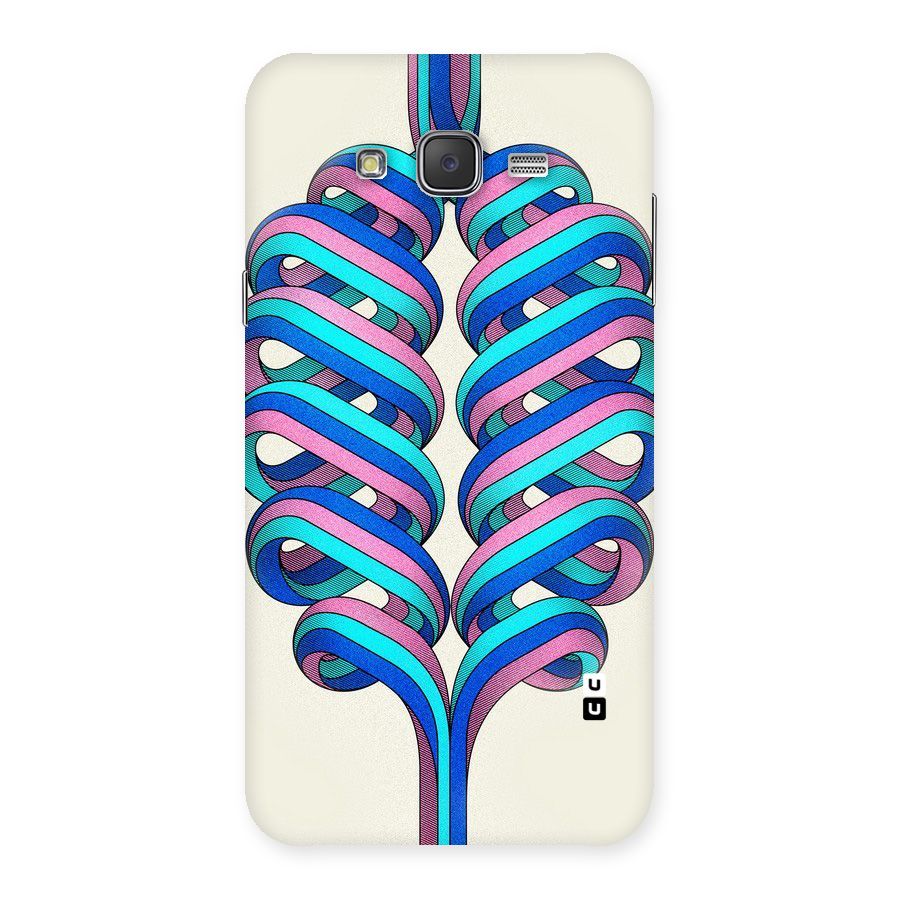Coil Abstract Pattern Back Case for Galaxy J7