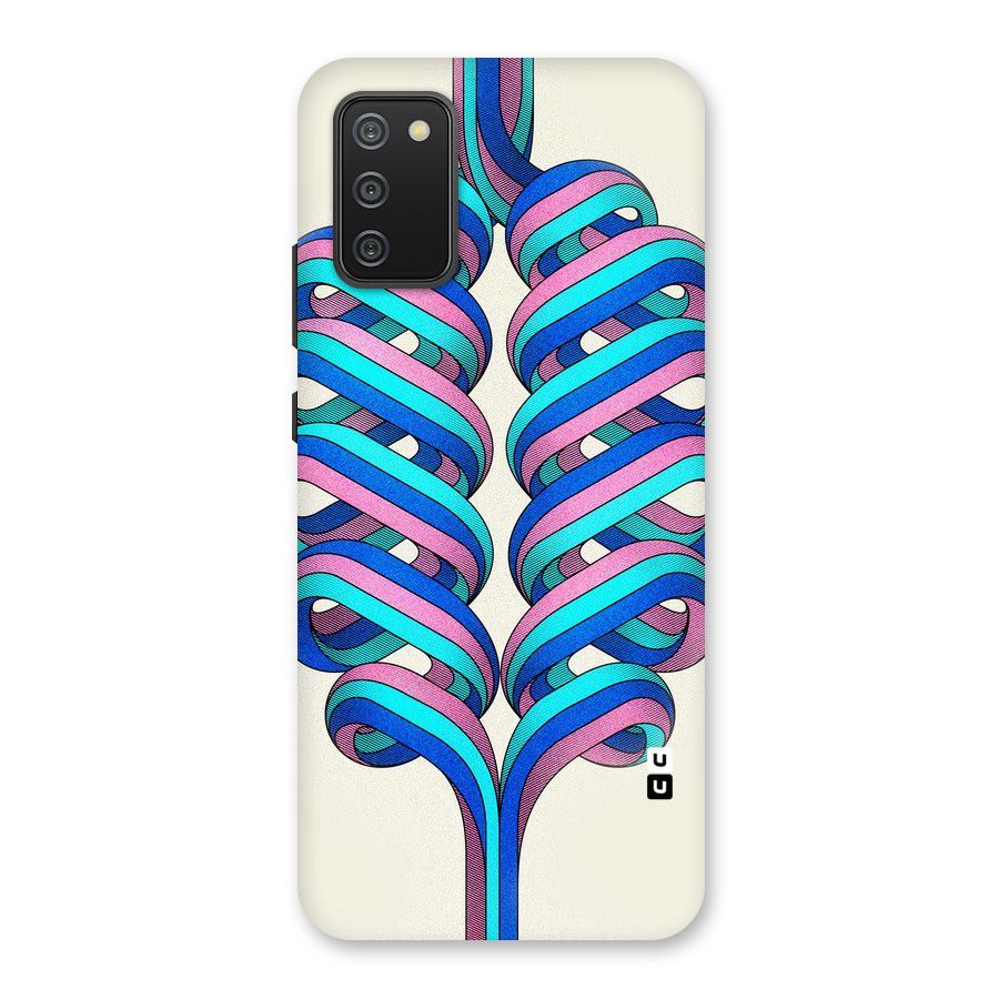 Coil Abstract Pattern Back Case for Galaxy M02s