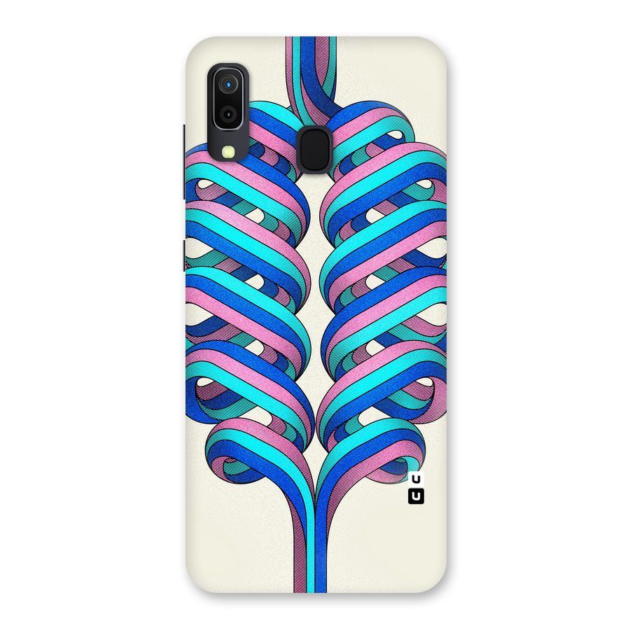 Coil Abstract Pattern Back Case for Galaxy M10s