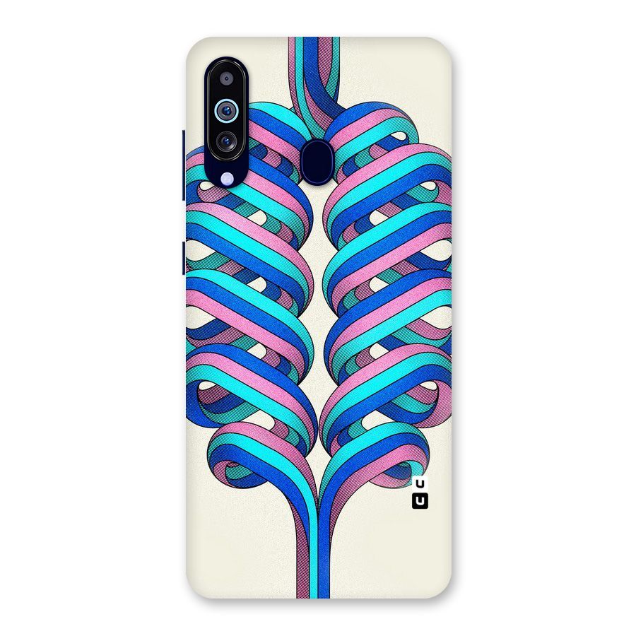 Coil Abstract Pattern Back Case for Galaxy M40