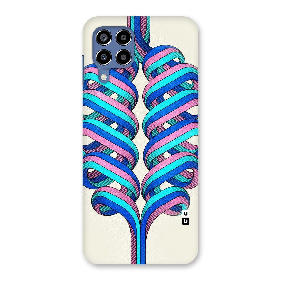 Coil Abstract Pattern Back Case for Galaxy M53 5G