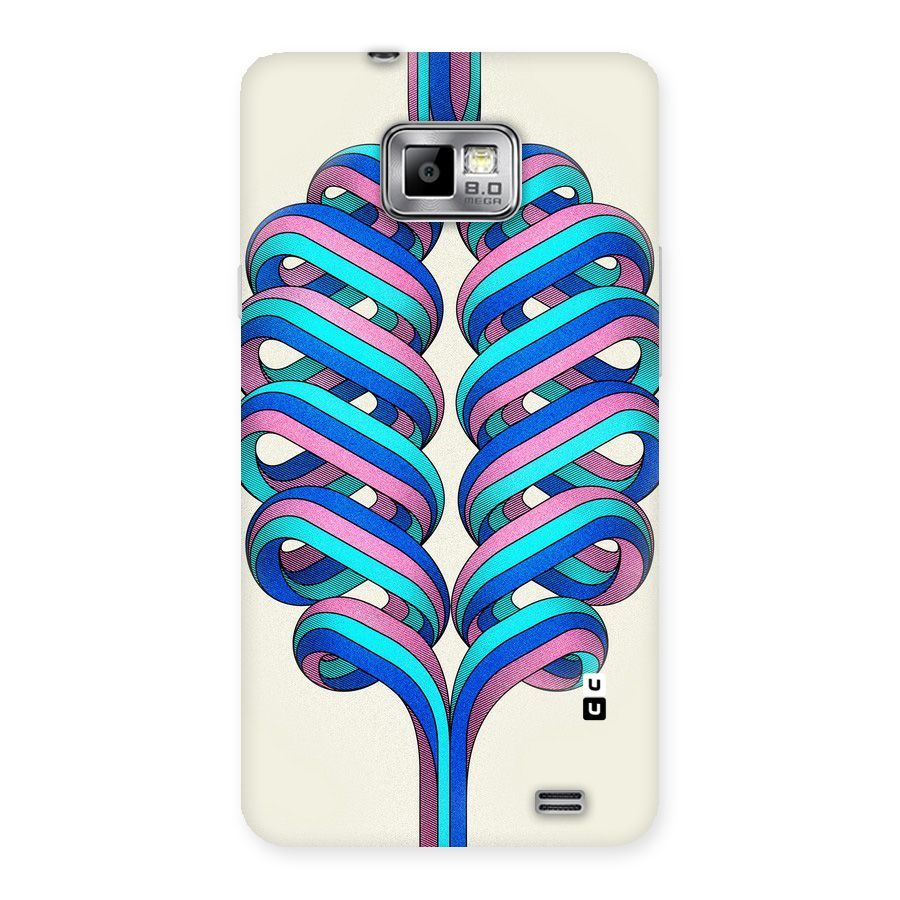 Coil Abstract Pattern Back Case for Galaxy S2
