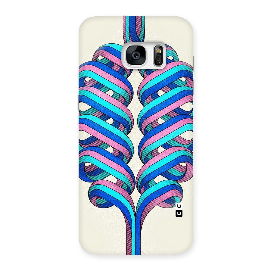 Coil Abstract Pattern Back Case for Galaxy S7 Edge