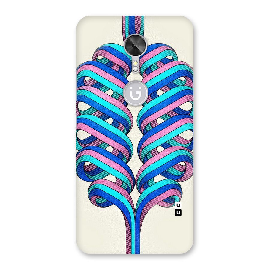 Coil Abstract Pattern Back Case for Gionee A1