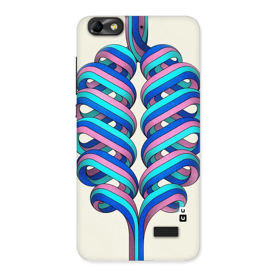 Coil Abstract Pattern Back Case for Honor 4C