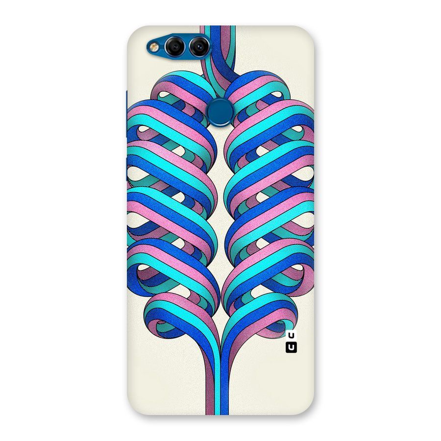 Coil Abstract Pattern Back Case for Honor 7X