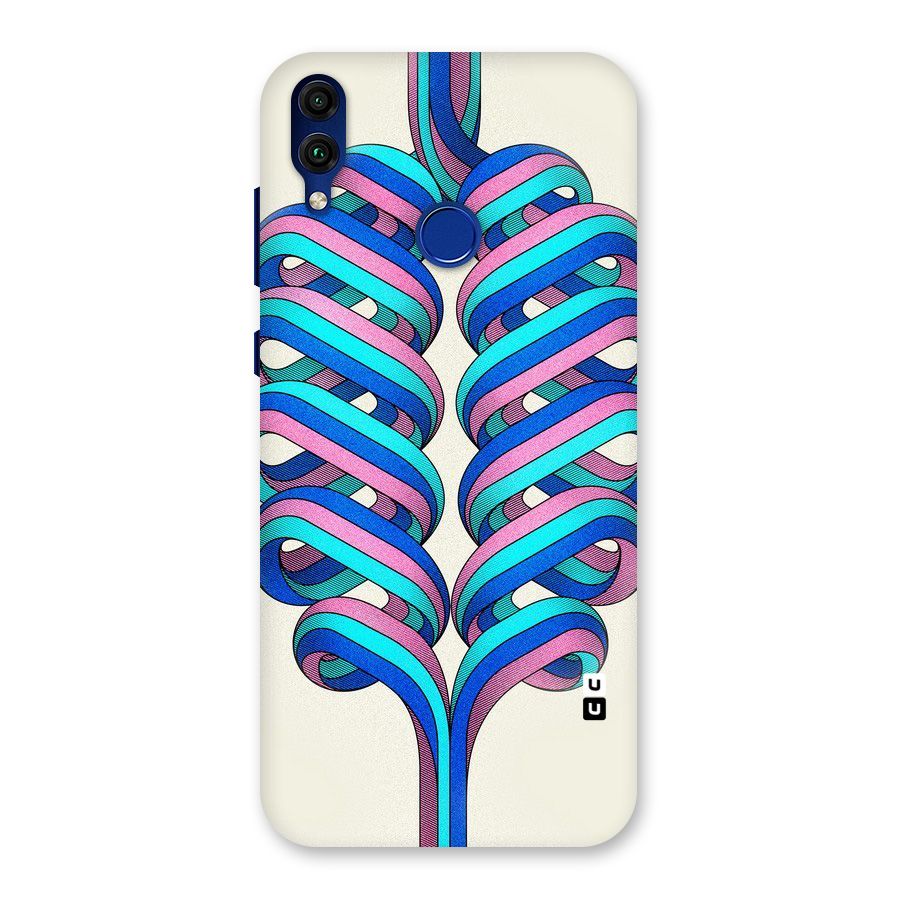 Coil Abstract Pattern Back Case for Honor 8C
