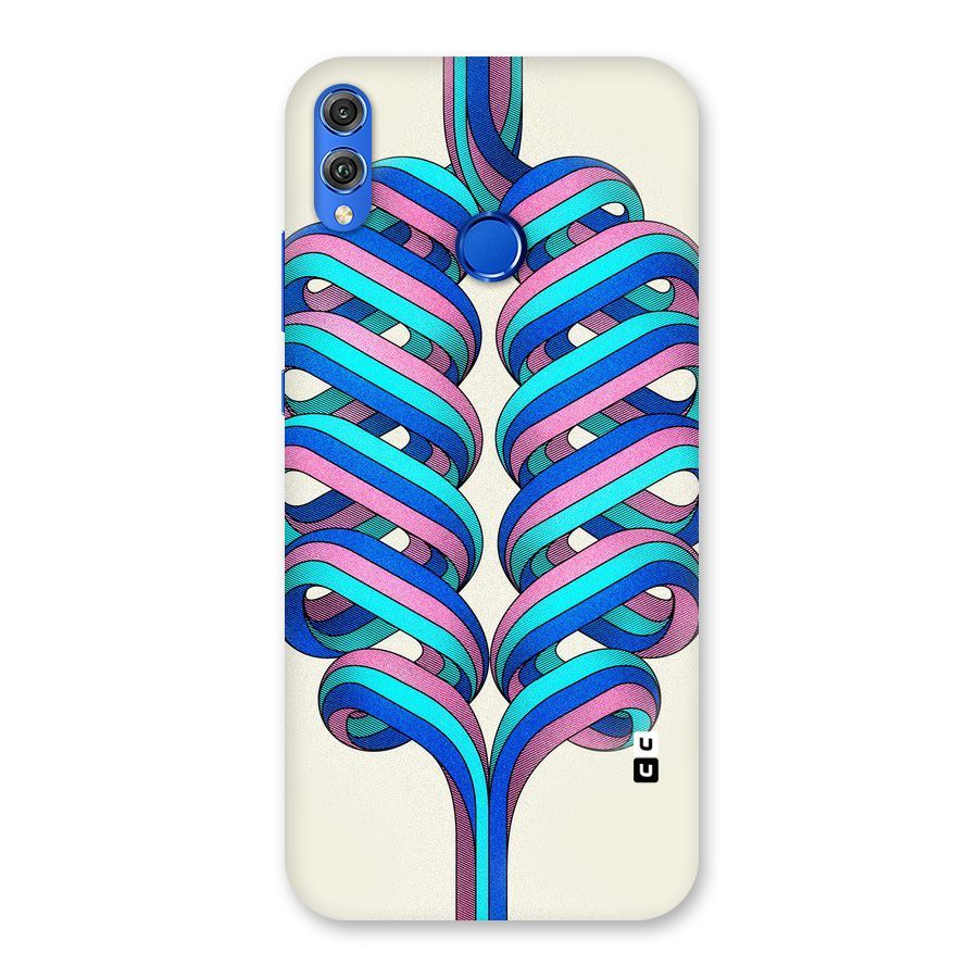 Coil Abstract Pattern Back Case for Honor 8X