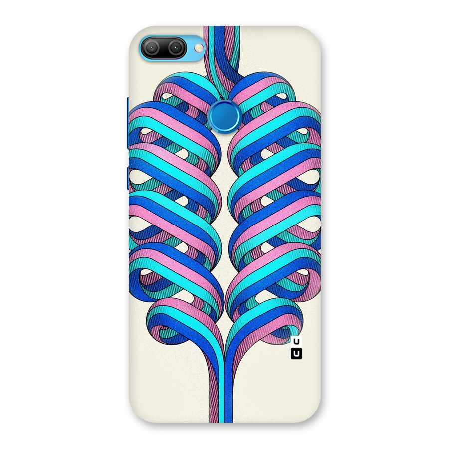 Coil Abstract Pattern Back Case for Honor 9N