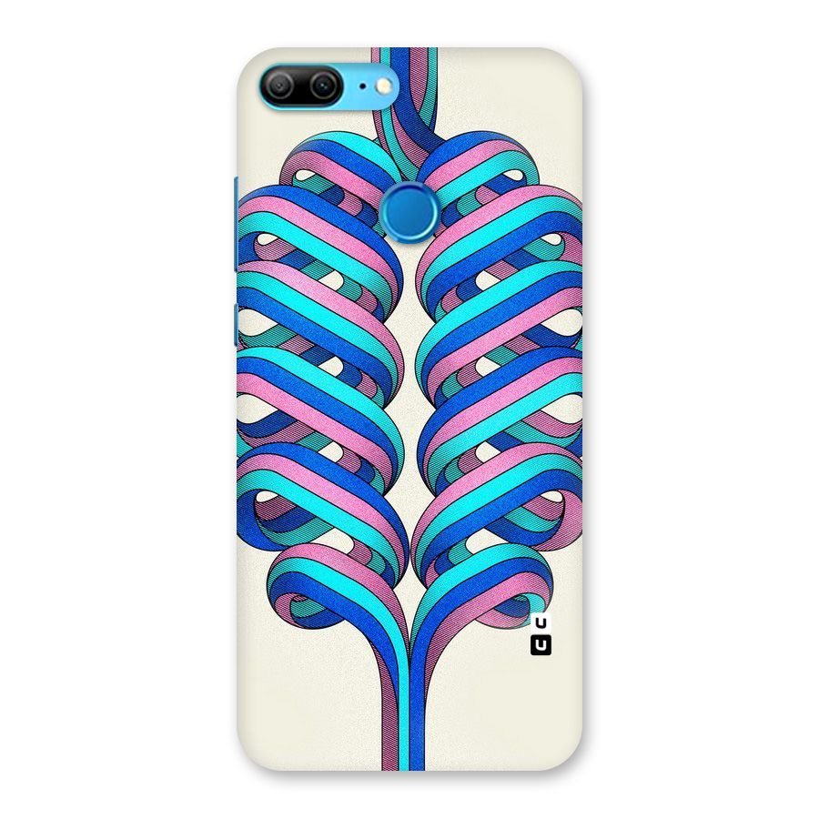 Coil Abstract Pattern Back Case for Honor 9 Lite