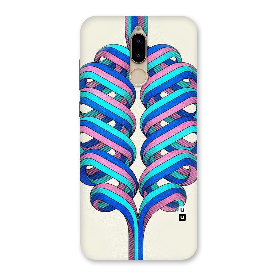Coil Abstract Pattern Back Case for Honor 9i
