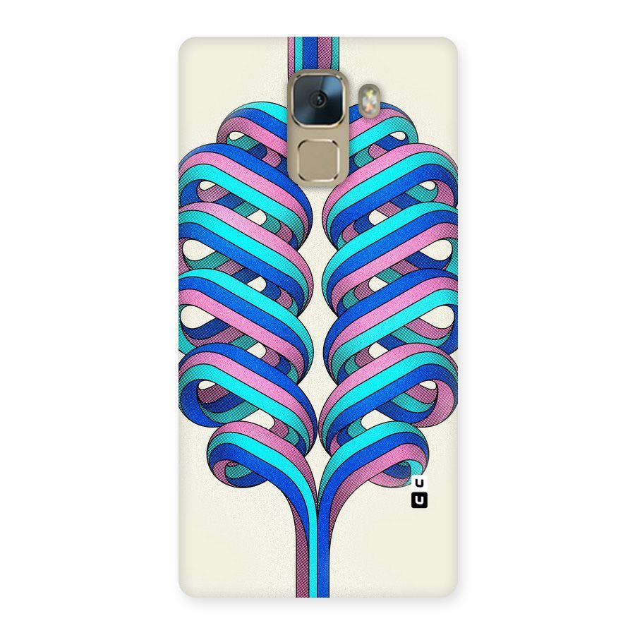 Coil Abstract Pattern Back Case for Huawei Honor 7