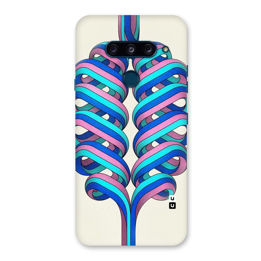 Coil Abstract Pattern Back Case for LG  V40 ThinQ