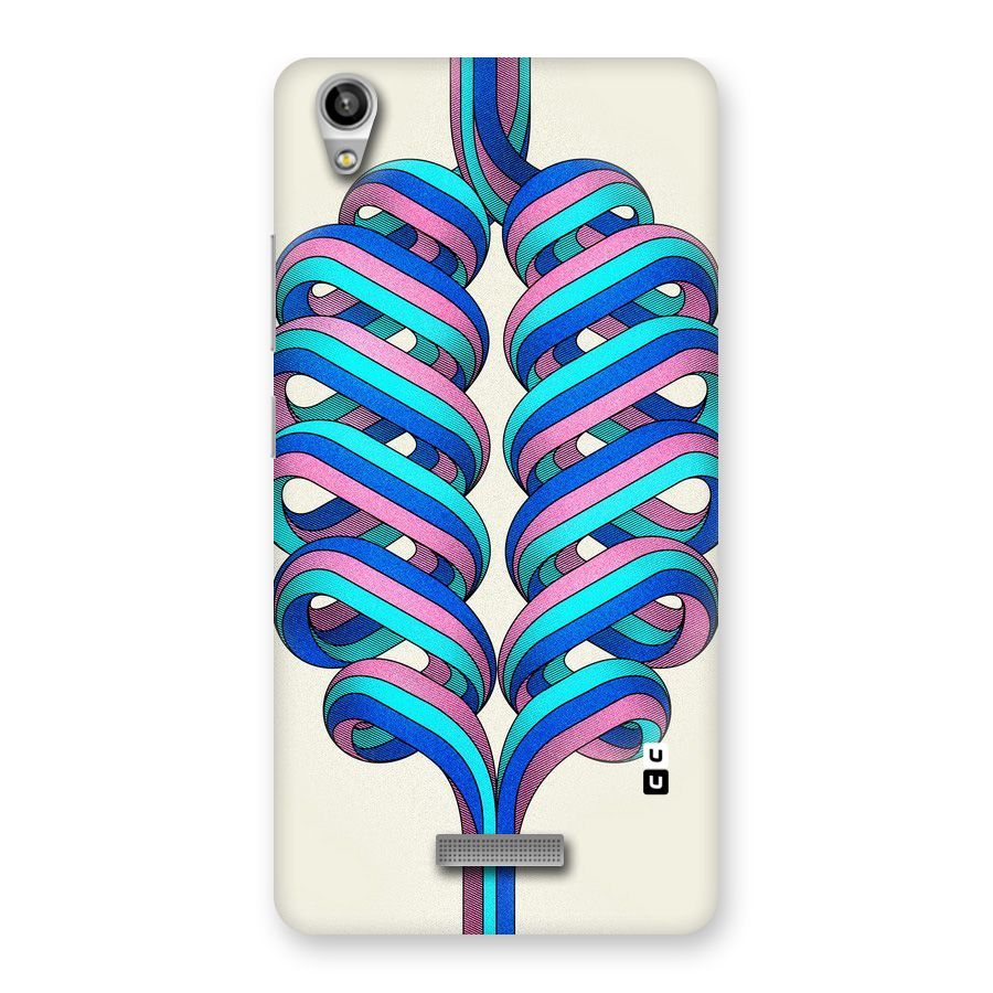 Coil Abstract Pattern Back Case for Lava-Pixel-V1