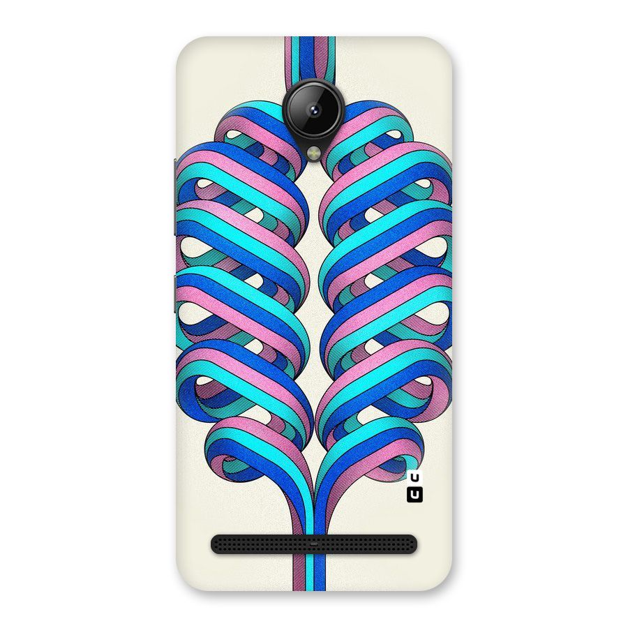 Coil Abstract Pattern Back Case for Lenovo C2