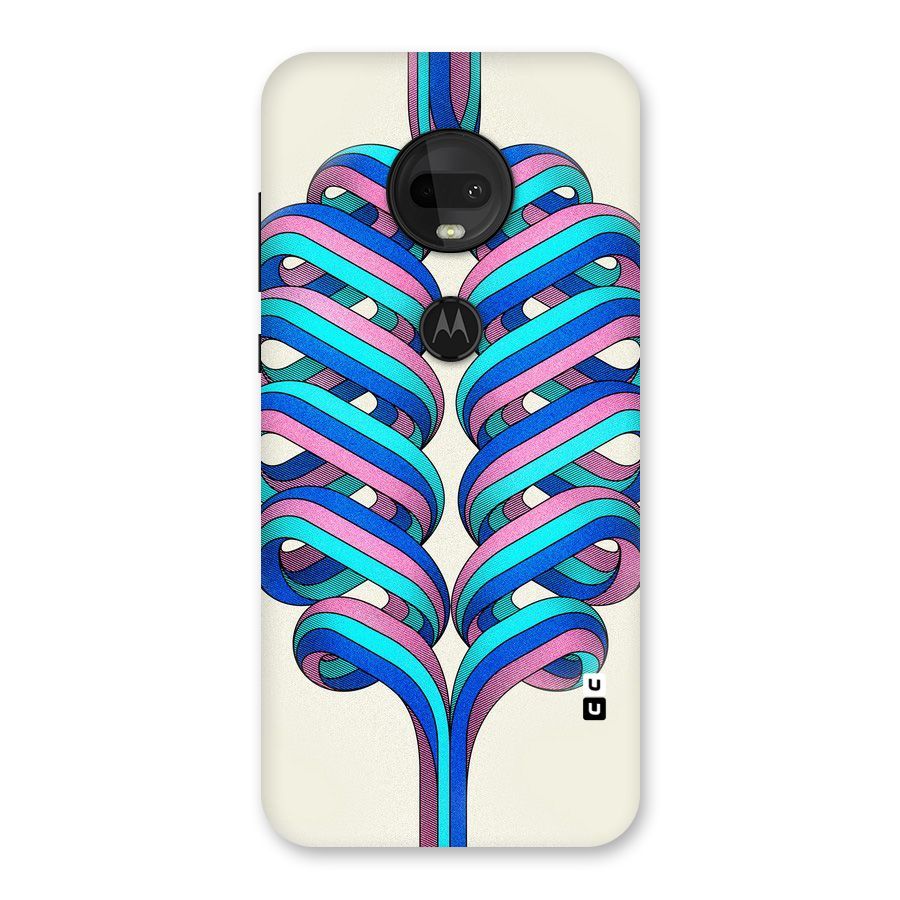 Coil Abstract Pattern Back Case for Moto G7