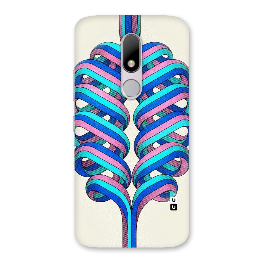 Coil Abstract Pattern Back Case for Moto M