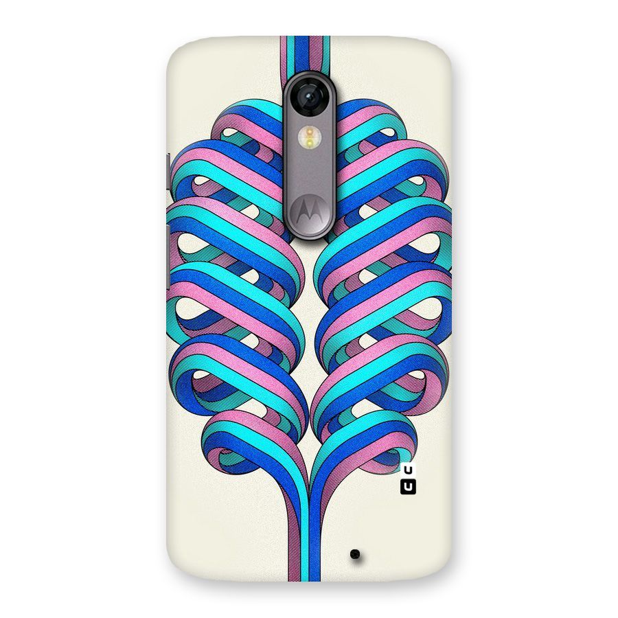 Coil Abstract Pattern Back Case for Moto X Force