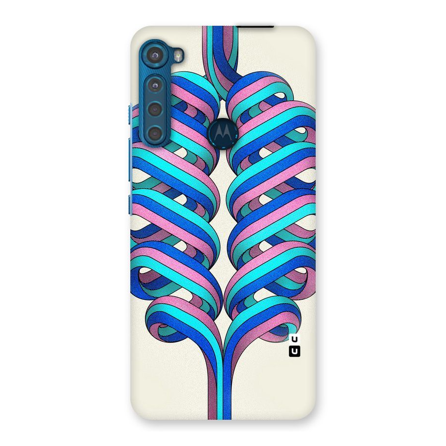 Coil Abstract Pattern Back Case for Motorola One Fusion Plus