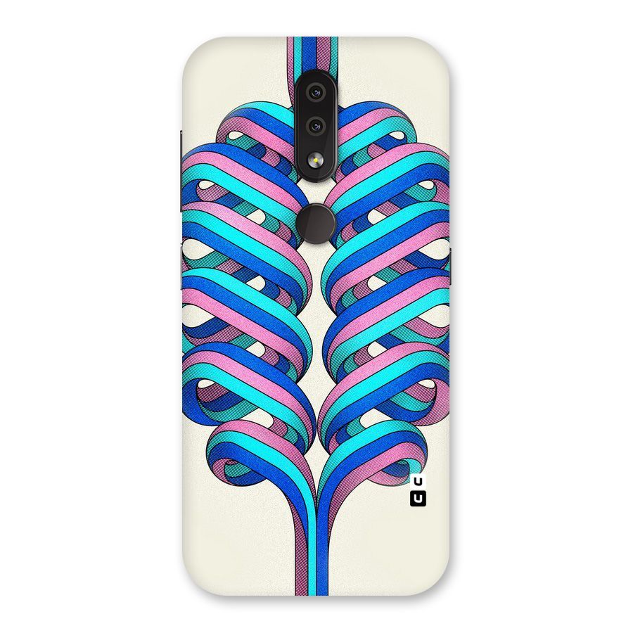 Coil Abstract Pattern Back Case for Nokia 4.2