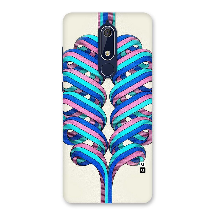 Coil Abstract Pattern Back Case for Nokia 5.1