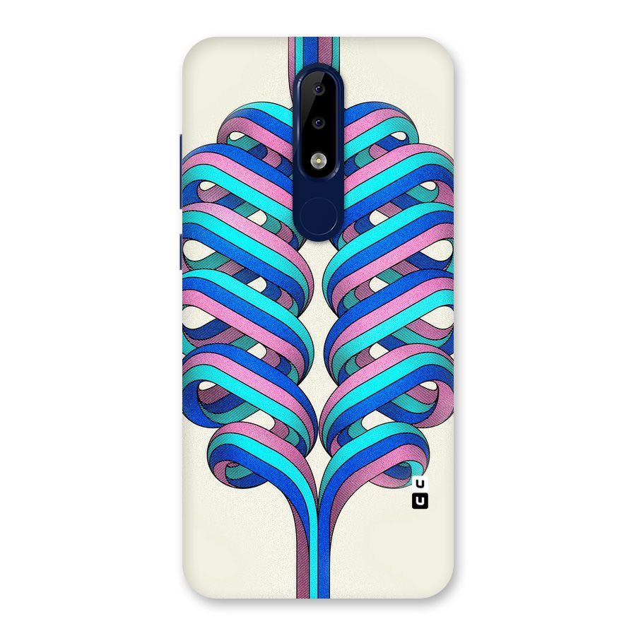 Coil Abstract Pattern Back Case for Nokia 5.1 Plus