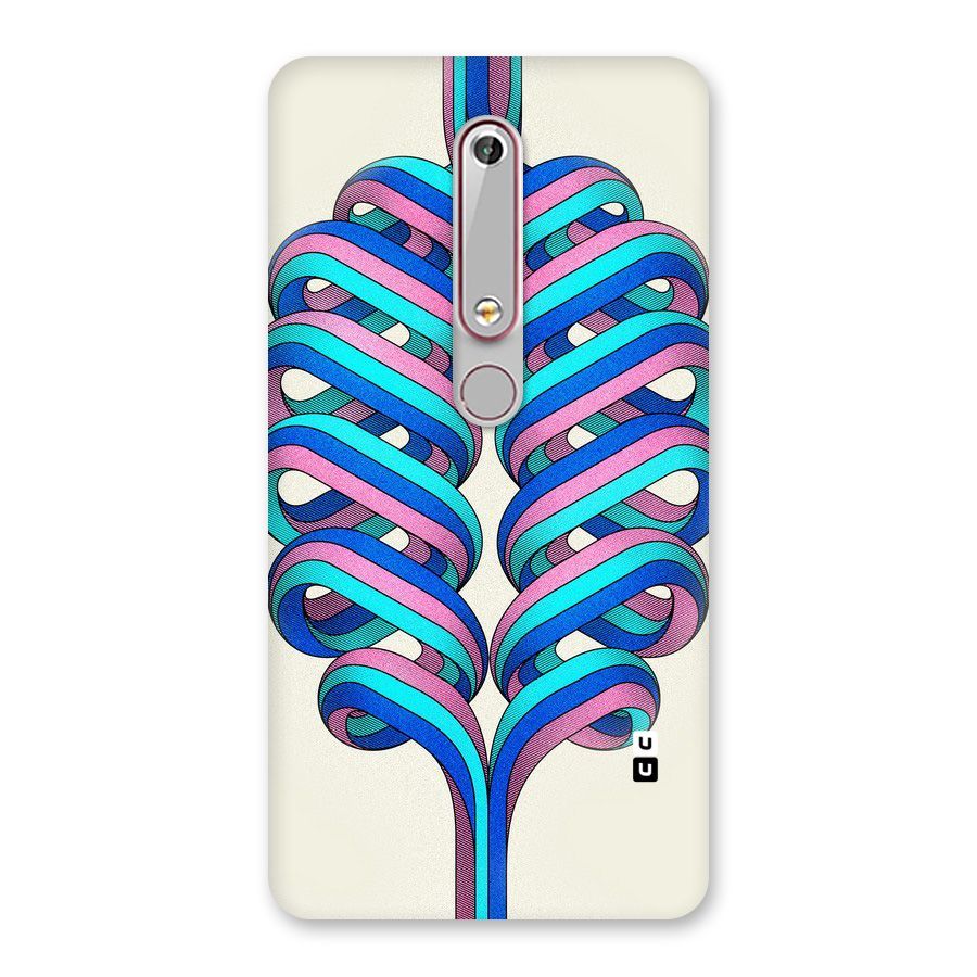 Coil Abstract Pattern Back Case for Nokia 6.1