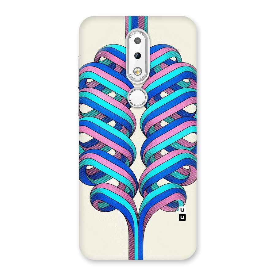 Coil Abstract Pattern Back Case for Nokia 6.1 Plus