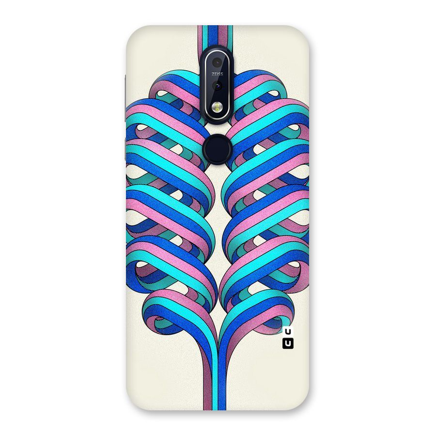 Coil Abstract Pattern Back Case for Nokia 7.1