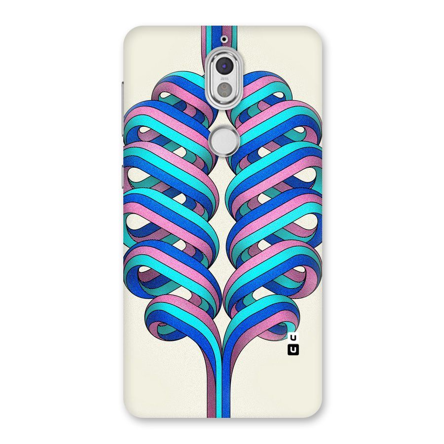 Coil Abstract Pattern Back Case for Nokia 7