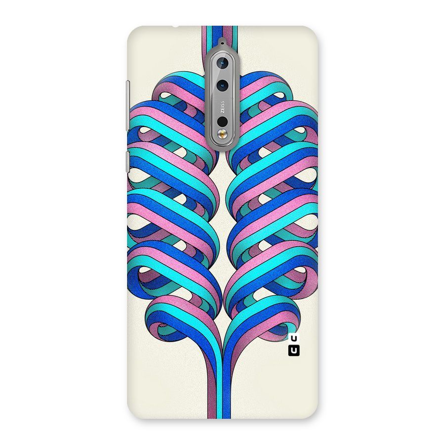 Coil Abstract Pattern Back Case for Nokia 8