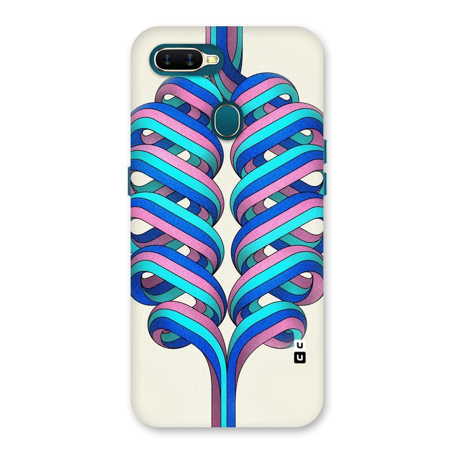 Coil Abstract Pattern Back Case for Oppo A11k
