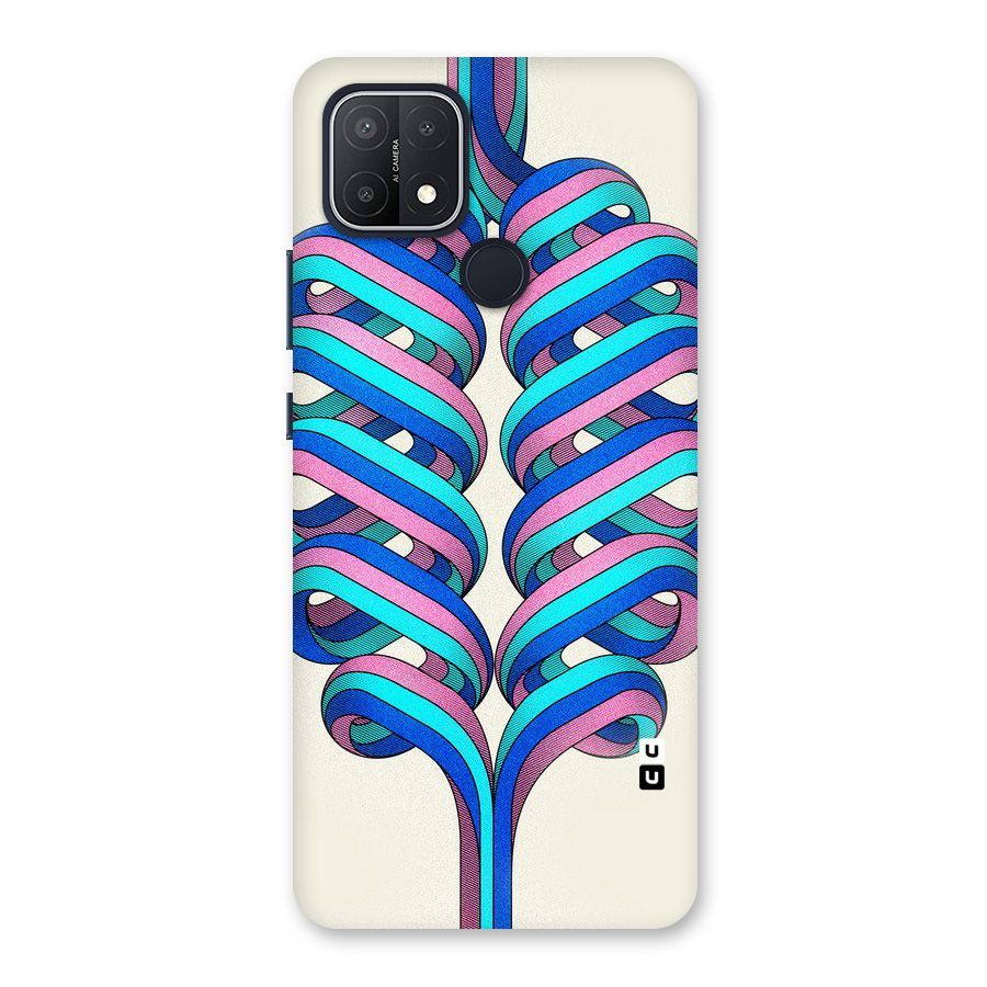 Coil Abstract Pattern Back Case for Oppo A15