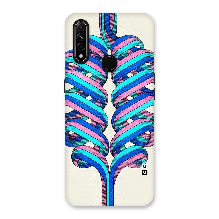 Coil Abstract Pattern Back Case for Oppo A31