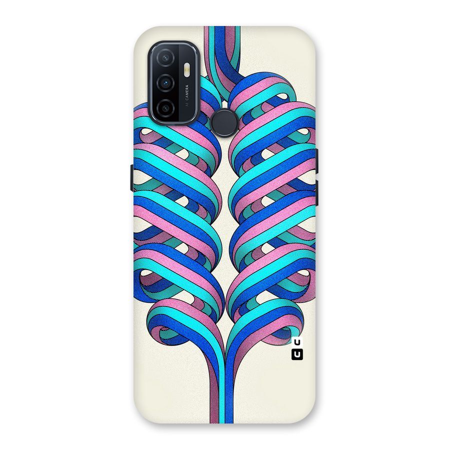Coil Abstract Pattern Back Case for Oppo A32