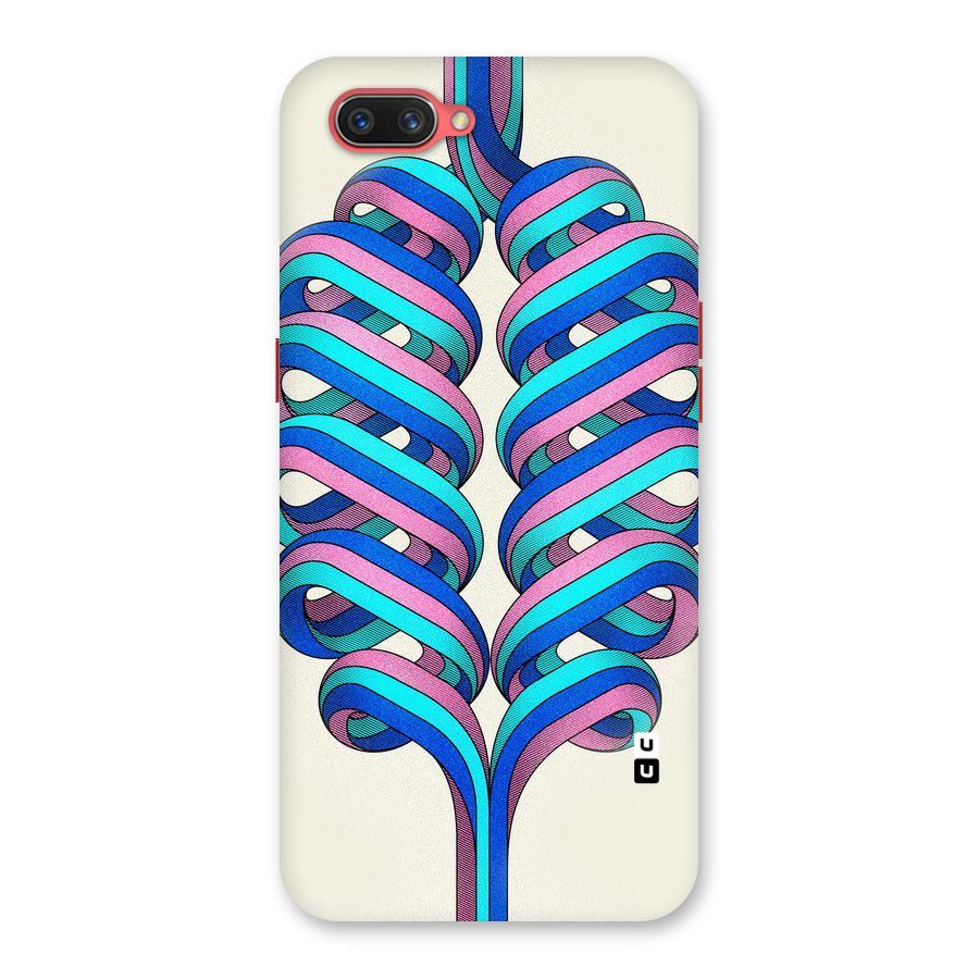Coil Abstract Pattern Back Case for Oppo A3s