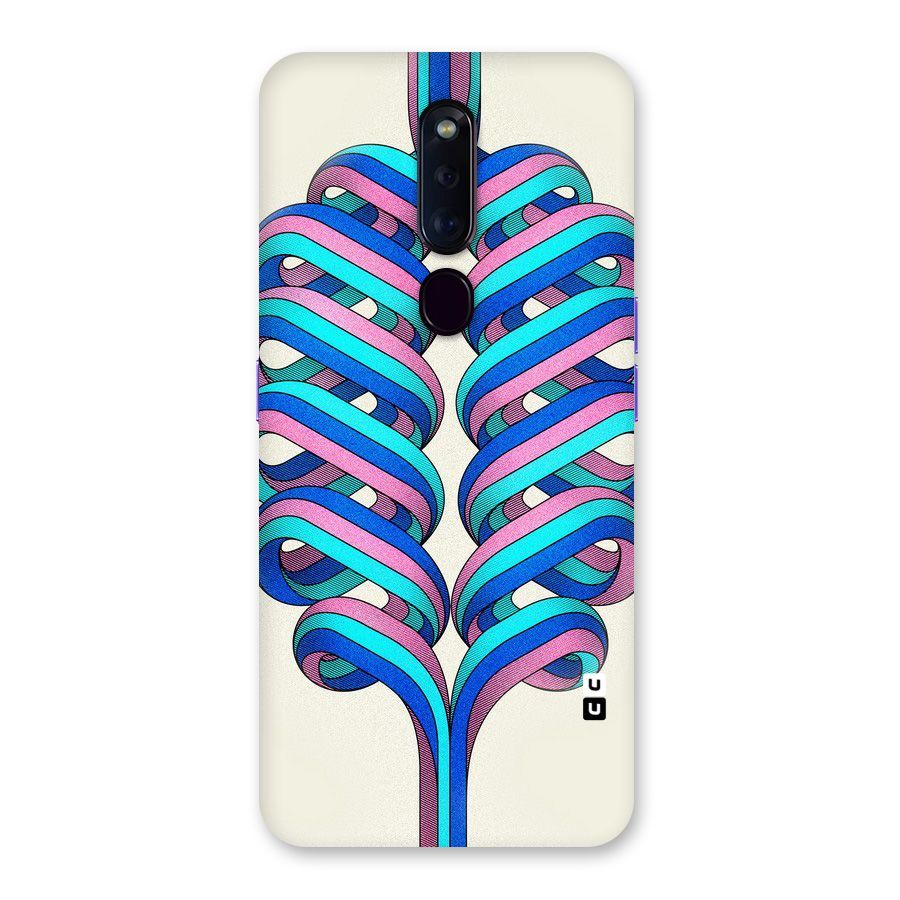 Coil Abstract Pattern Back Case for Oppo F11 Pro