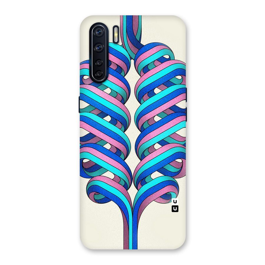 Coil Abstract Pattern Back Case for Oppo F15