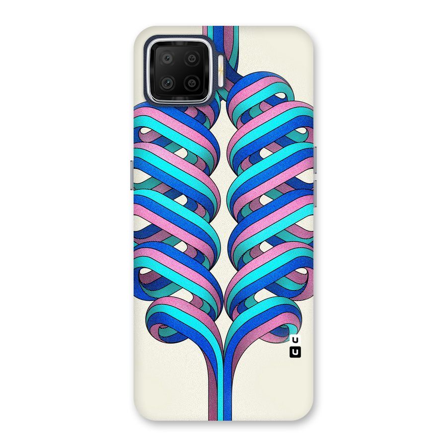 Coil Abstract Pattern Back Case for Oppo F17