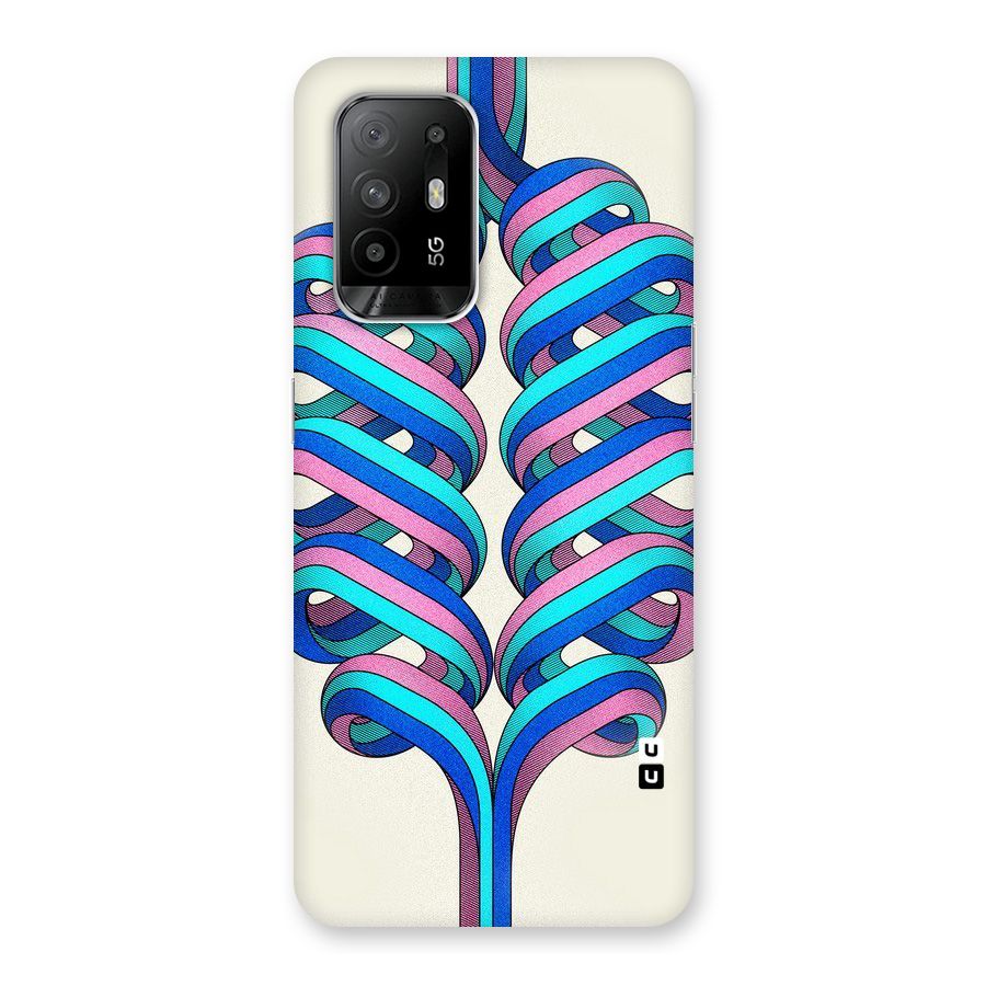 Coil Abstract Pattern Back Case for Oppo F19 Pro Plus 5G