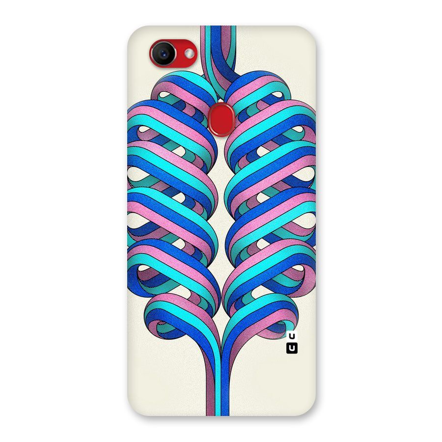 Coil Abstract Pattern Back Case for Oppo F7