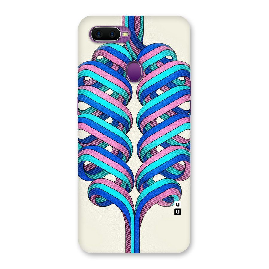 Coil Abstract Pattern Back Case for Oppo F9