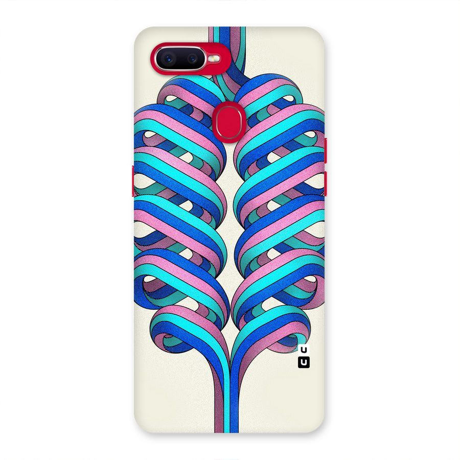 Coil Abstract Pattern Back Case for Oppo F9 Pro