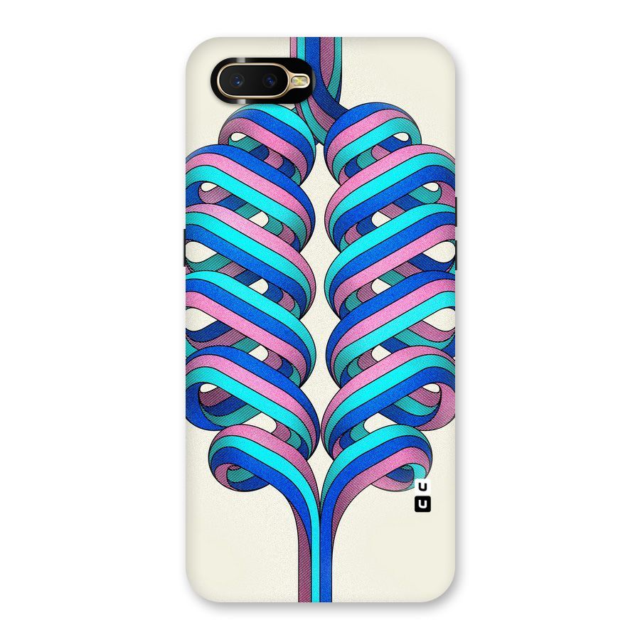 Coil Abstract Pattern Back Case for Oppo K1
