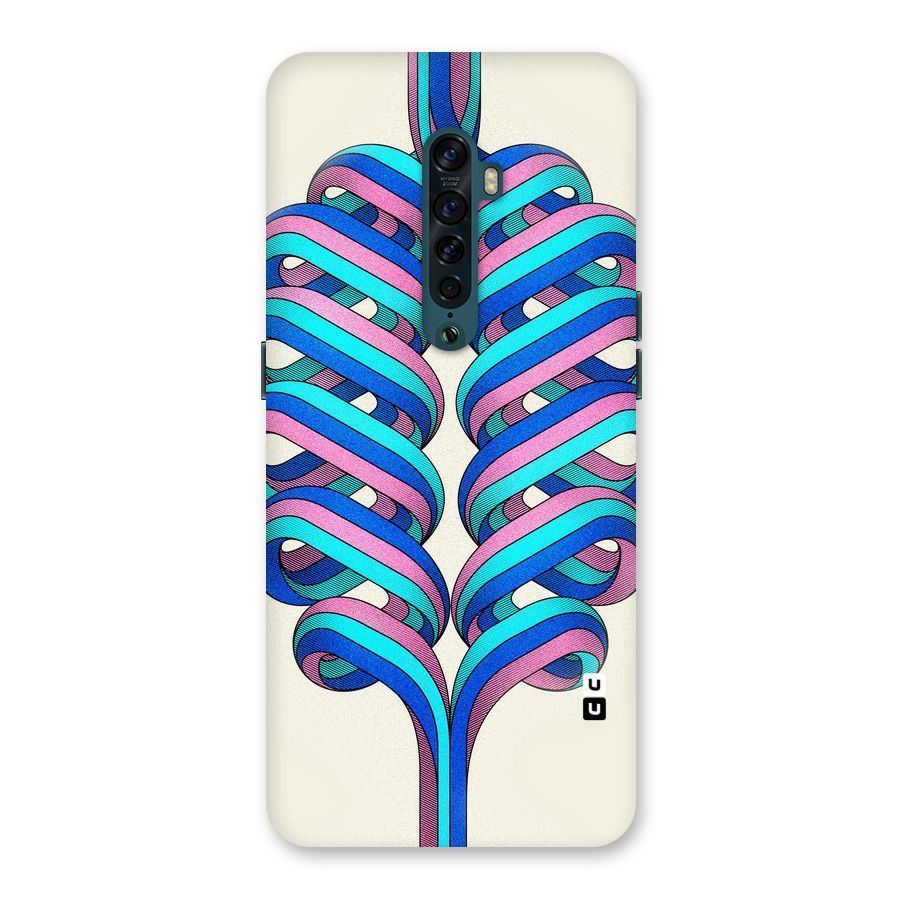 Coil Abstract Pattern Back Case for Oppo Reno2