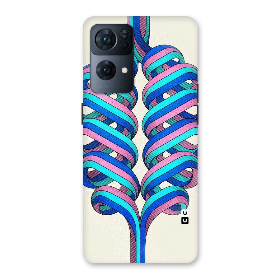 Coil Abstract Pattern Back Case for Oppo Reno7 Pro 5G