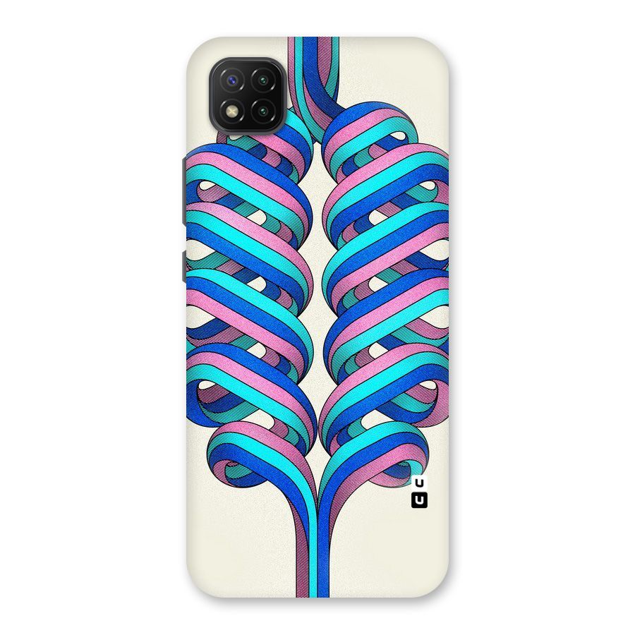 Coil Abstract Pattern Back Case for Poco C3