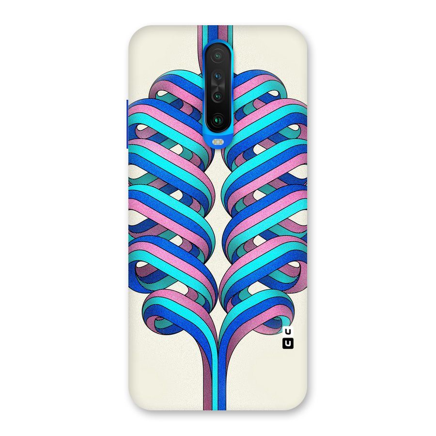 Coil Abstract Pattern Back Case for Poco X2